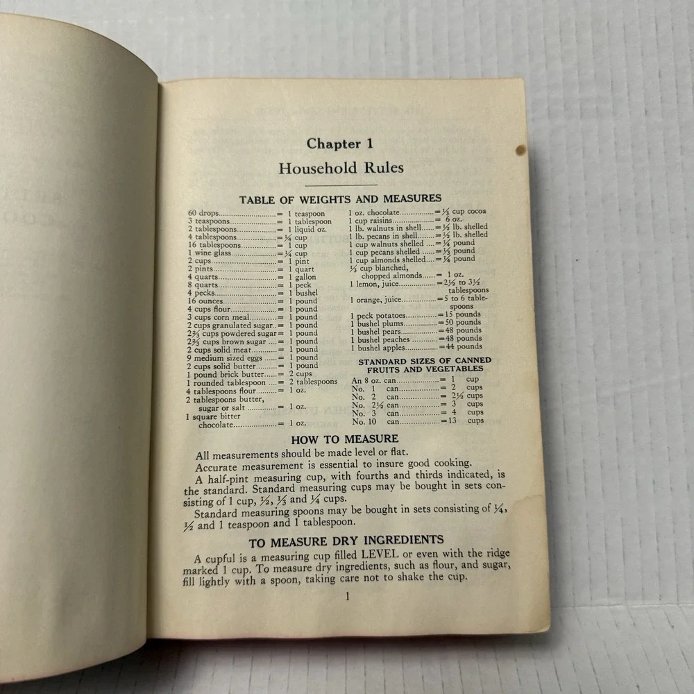 The Settlement Cookbook 1940‎ Mrs. Simon Kander 23rd Edition Vintage Recipes